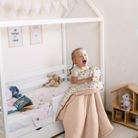 lulumoon Dječja posteljina 100x135 cm - Navlaka za poplun 100x135 + Jastučnica 40x60 cm Pamučni muslin Oeko-TEX standard Lagana Udobna 7