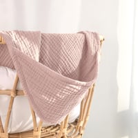 lulumoon Kapucnis detský uterák z mušelínovej bavlny 75x76 cm - Oeko-Tex, extra mäkká a savá osuška pre bábätká od 0 do 18 mesiacov, Homo 7