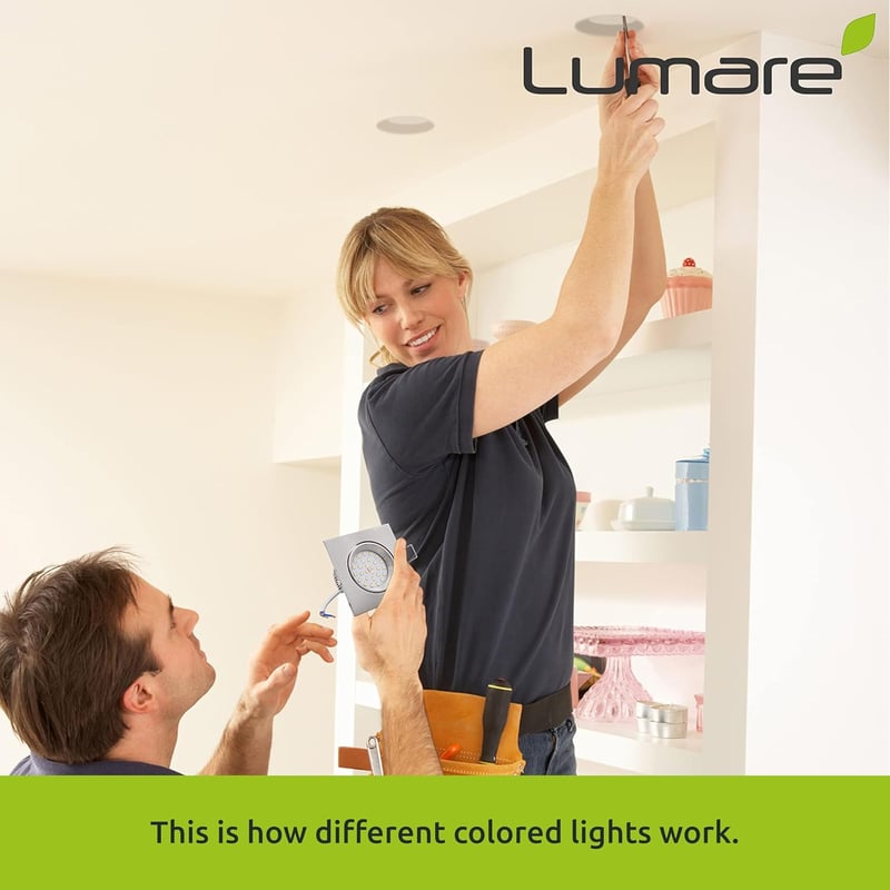 abalando GmbH Lumare süllyesztett LED spot 4W, extra lapos 27mm, Ø75mm, fehér szögletes, 2700K meleg fehér, 230V IP44 fürdőszobába