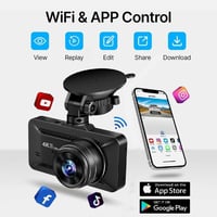 Autokamera Lumelia Osmo Dashcam Pro 2.0, 4K, predná a zadná, parkovací režim, 170° široký uhol záberu, nočné videnie 5