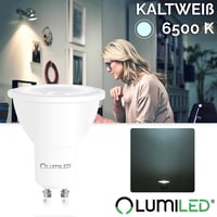 Bec LED Lumiled GU10 1,5W 135lm Alb Rece 6500K Echivalent 15W Reflector Spot Unghi 36° Nereglabil 10 buc Lampă Economică pentru Living Bucătărie Hol Birou 2