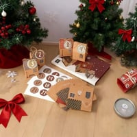Calendar de Advent LuminGrain Reumplibil 2026 – 24 de Săculețe în Formă de Căsuță pentru Copii și Adulți 4