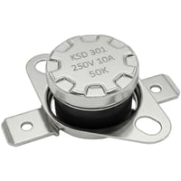 Lumonic KSD301 50°C Bimetál Termosztát Hőkapcsoló 250V 10A Hővédelem 1