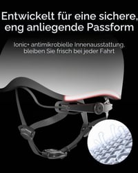 Inteligentná cyklistická prilba Lumos Nyxel s LED svetlami a smerovkami, farba Flux, veľkosť M (obvod hlavy 55 – 59 cm), ovládateľná cez aplikáciu 8