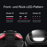 Cască inteligentă de ciclism Lumos Ultra cu lumină LED, semnalizator, MIPS - negru antracit - mărime M-L 2