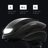 Cască inteligentă de ciclism Lumos Ultra cu lumină LED, semnalizator, MIPS - negru antracit - mărime M-L 6