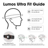 Inteligentná cyklistická prilba Lumos Ultra s predným a zadným LED svetlom, brzdovým svetlom a Bluetooth pripojením pre dospelých / iba prilba 6