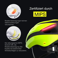 Inteligentná cyklistická prilba Lumos Ultra MIPS | Predné a zadné LED svetlo | Smerovky | Brzdové svetlá | Bluetooth | Electric Lime | Veľkosť M-L | Pánska 7