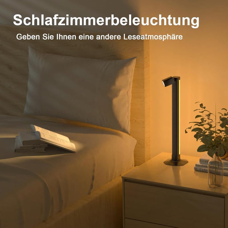 Lumtang 43 cm RGB LED Fénysáv - Zenére Szinkronizáló Hangulatvilágítás, USB Asztali Lámpa, Gamer Háttérfény TV-hez, Olvasólámpa 16 Millió Sz