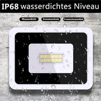 Lumtang LED Reflektor 10W 1000lm IP66 Vízálló Kültéri Lámpa - Hideg Fehér Fényű Fényvető Kerthez, Udvarhoz, Garázshoz, 120° Szögű Világítás 2