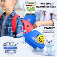 LUNCH HERO Gyerek Uzsonnás Doboz Elválasztókkal - Szivárgásmentes Ételhordó Iskolába és Óvodába - BPA-mentes, Mosogatógépben Mosható, Jegesm 6