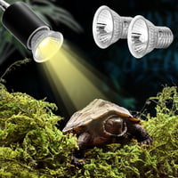 LUNEKUCK Teknős Hőlámpa 25W 50W UVA/UVB Terrárium Lámpa E27 Csipeszes 7