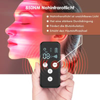 LungSank LED arckezelő lámpa hűtőmaszk infravörös 7 szín ránctalanítás akne 6