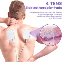 LungSank Vérkeringést Serkentő Lábmasszírozó - 99 Intenzitási Fokozat, EMS Technológia, Fáradtság és Neuropátia Enyhítésére 4
