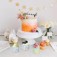 Lunyloer 100 bucăți forme de hârtie pentru brioșe, albastru și verde, 7 x 6 x 5,5 cm, capsule pentru brioșe și deserturi 7
