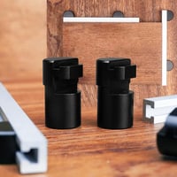 Luolety 2 buc. Discuri de strângere din aluminiu pentru banc de lucru, 19 mm, dispozitiv de poziționare DIY pentru tâmplărie 3