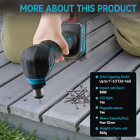 Akumulátorové automatické kladivo pre Makita 18V, elektrická klincovačka s magnetickým skľučovadlom na drevo a mäkké kovy (bez akumulátora) 8