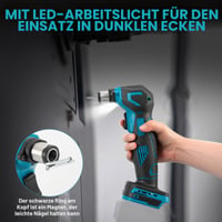 Akumulátorové automatické kladivo pre Makita 18V, elektrická klincovačka s magnetickým skľučovadlom na drevo a mäkké kovy (bez akumulátora) 2