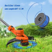 Luolety Black and Decker A6441 1,65mm fűkasza damil tekercs GL650SB GL652 GL655 4