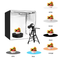 Platan Rotativ Electric luolety pentru Fotografie, Suport Rotativ 360 de Grade, Capacitate de Încărcare 10 kg, cu 5 Fundaluri, pentru Bijuterii și Videoclipuri Live 3