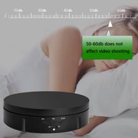 Platan Rotativ Electric luolety pentru Fotografie, Suport Rotativ 360 de Grade, Capacitate de Încărcare 10 kg, cu 5 Fundaluri, pentru Bijuterii și Videoclipuri Live 2