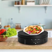 Platan Rotativ Electric luolety pentru Fotografie, Suport Rotativ 360 de Grade, Capacitate de Încărcare 10 kg, cu 5 Fundaluri, pentru Bijuterii și Videoclipuri Live 8