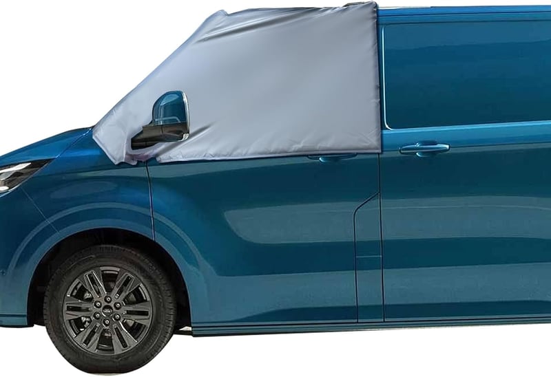 Luolety Ford Transit Custom szélvédő takaró 2012-2022 hó jég nap védelem