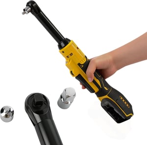 luolety DeWalt 18V/20V kefe nélküli akkumulátoros racsnis csavarkulcs 3/8" - 16 cm nyél, 80 Nm, LED (akku nélkül)