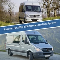 Kryt na čelné sklo Mercedes Sprinter 2006-2018, 600D vodeodolná slnečná clona, zatemňovacia clona na čelné sklo auta 2
