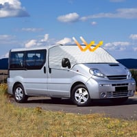 Ochranná plachta na čelné sklo pre Opel Vivaro 2001-2014, snehová clona, vodoodolná, ochrana proti slnku, UV žiareniu, mrazu a ľadu, kryt na čelné sklo 2
