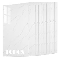Dale autoadezive pentru pardoseală LUPATDY, 30x60 cm, 10 bucăți, 2,5 mm, efect de marmură din PET, impermeabile și antiderapante, pentru baie și bucătărie, PVC 1