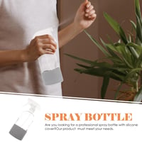 Sada prázdnych rozprašovačov so silikónovým obalom Leebein Lurrose – 2 ks, 500 ml – na odličovač, esenciu, toner, na cesty 3