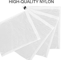 LUTER 30x23 cm Finom Szűrőzsák Pool Cleaner Vákuumhoz 4 db Nylon Háló 3