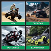 LUTIFIX Gumijavító Szerszámkészlet 32 Darab Gumidugóval Motorkerékpárhoz 7