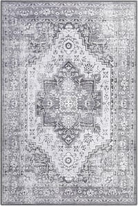 LuxFocus Keleti hatású szőnyeg 120x170 cm, mosható, csúszásgátló, puha nappaliba és étkezőbe, szürke 7