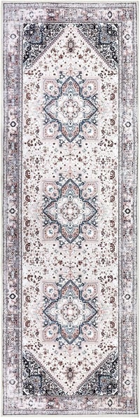 LuxFocus Vintage Futó Szőnyeg 60x230cm Rózsaszín Mosható Csúszásmentes 3