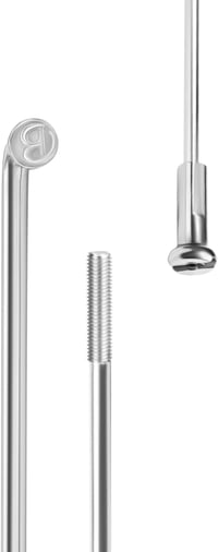 LUXU kerékpár küllők 36 db sárgaréz nippellel 70-109 mm acél MTB küllők 2