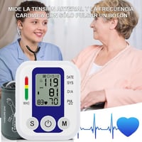 Lvozize Digitális Vérnyomásmérő Mandzsettás Pulzusmérő Memória Funkcióval 4