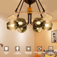 LVWIT E27 Filament LED žarulja A60 11W 1521 lm 2700K topla bijela, nije prigušiva, prozirno staklo, zamjena za 100W, pakiranje od 6 komada 2