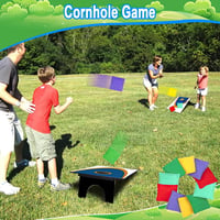 LWAIX Cornhole babzsák készlet - 10 db, 10x10 cm 6