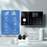 LWOHSI Vezeték nélküli riasztórendszer GSM/WiFi 120dB szirénával 2