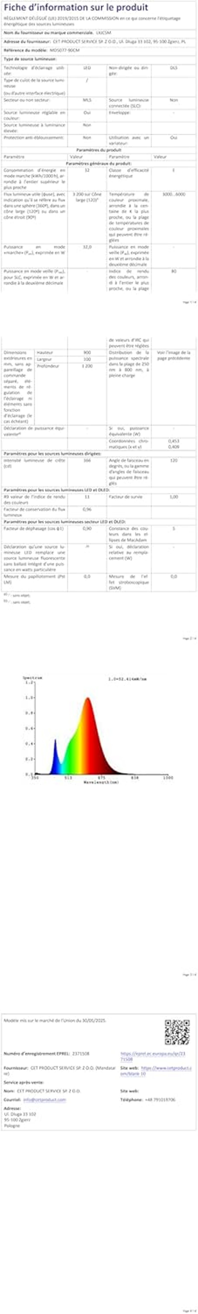 LXJCSM Modern LED Függőlámpa 90cm - Állítható Magasságú Étkezőasztal Lámpa, Fényerőszabályozható 3000K-6000K, 32W Lineáris Dizájn Konyhába, 