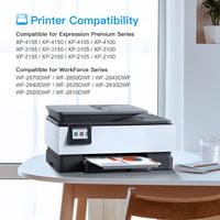 LxTek Kompatibilná atramentová kazeta Epson 603XL 603 - XP-3100 XP-2100 XP-4100 WF-2830 WF-2850 - Čierna, azúrová, purpurová, žltá - 4-dielne balenie 2