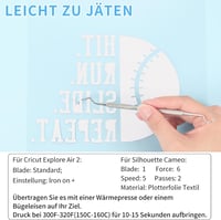 Lya Vinyl Fehér Textil Fólia 30,5x305cm Flex Film Cricut Silhouette Cameo Plotter Vágógéphez Póló Ruha Dekoráció DIY 3