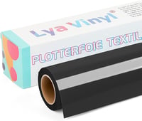 Lya Vinyl Flex Film Textilhez 30,5x305cm Fekete Cricut Silhouette 1