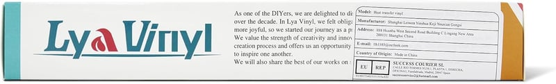 Lya Vinyl Flex Film Textilhez 30,5x305cm Fekete Cricut Silhouette