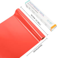 Lya Vinyl Piros Flex Film Textilhez 30,5x305cm Cricut Silhouette 2