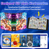 Album na karty Pokémon LYAILOOGXL pre 900 kariet – 50 obojstranných strán (9 vreciek), bez obsahu PVC, vodoodolná PU koža, so zipsom, Scarlet & Violet a Sword 3