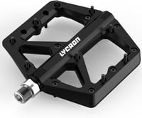 Pedale plate antiderapante pentru bicicletă LYCAON, MTB, BMX, cursieră, nailon, ax 9/16 CR-MO 2