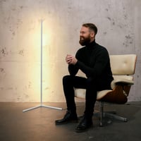 LYCKLY LED Saroklámpá Dimmelhető Fehér Meleg Fény Energiatakarékos Álló Lámpa 7